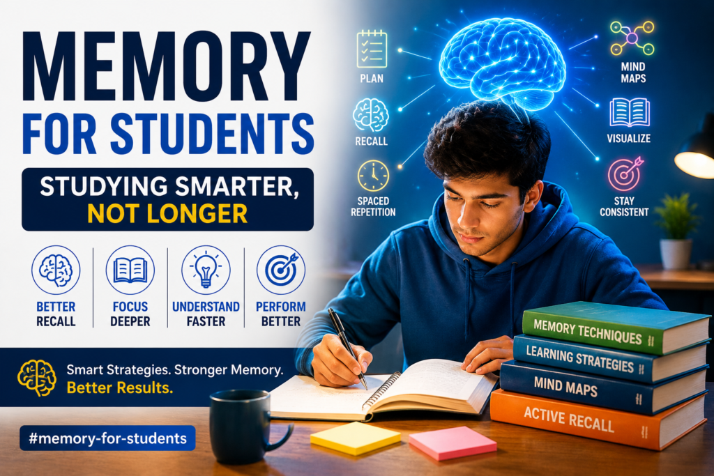 Memory for Students: Studying Smarter, Not Longer