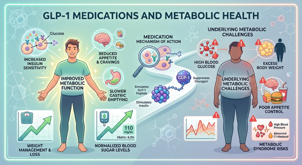 GLP-1 Medications and Metabolic Health